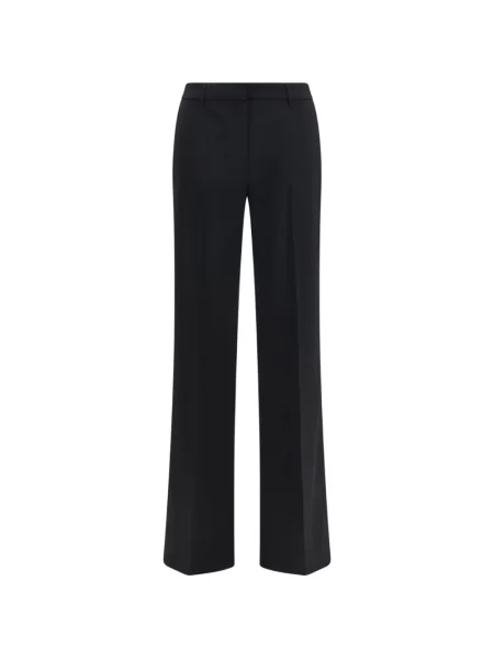 Pantaloni True Royal de lână negru