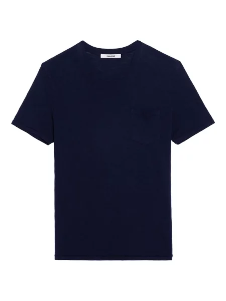 Tricou Zadig&voltaire cu imagine albastru
