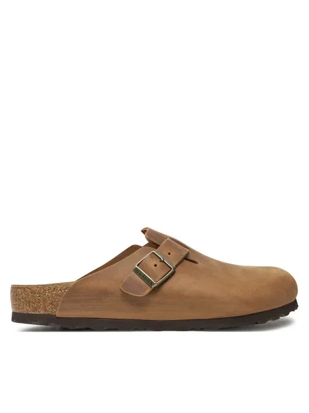 Papucs Birkenstock Boston Leoi barna