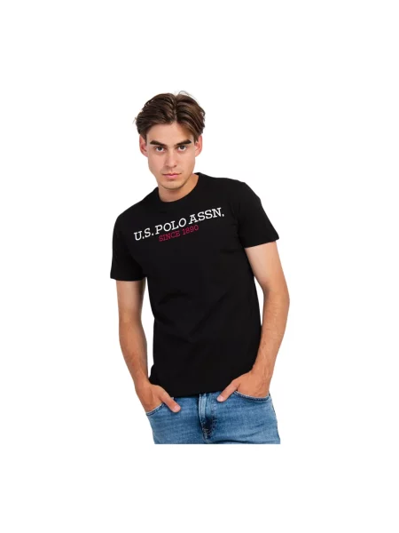 Koszulka polo U.s Polo Assn. czarna