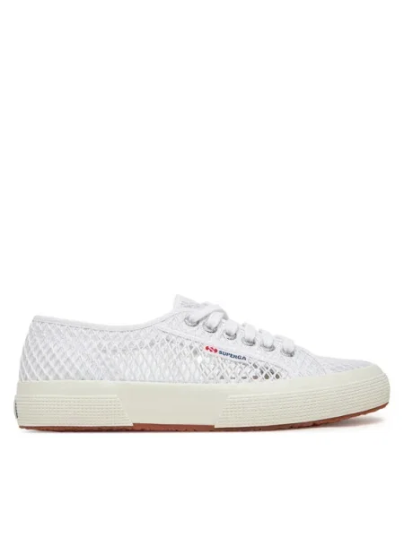 Ниски кецове Superga MESH бяло