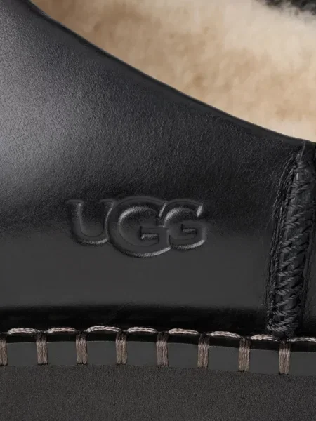 Papuci tip mules Ugg negru