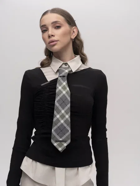 Кофти та светри Seven Eleven бавовна/еластан чорний