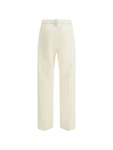 Pantaloni Fabiana Filippi alb