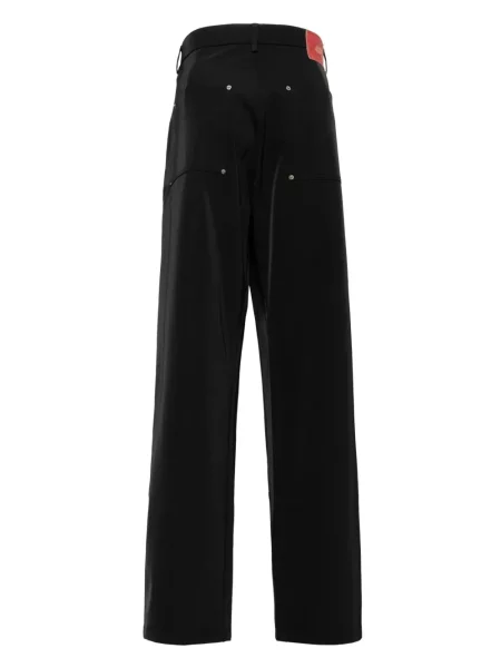 Pantaloni 424 business din țesătură twill negru