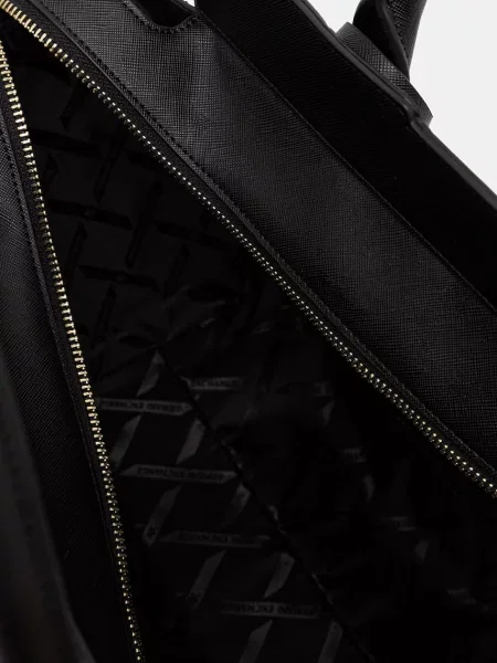 Кожаная сумка шоппер Armani Exchange