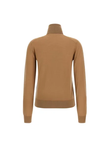Sweter z golfem Dolce And Gabbana do golfa beżowy