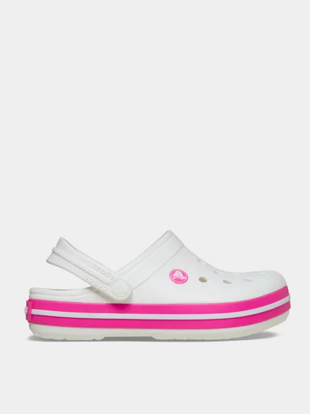 Детские сабо Crocs белые
