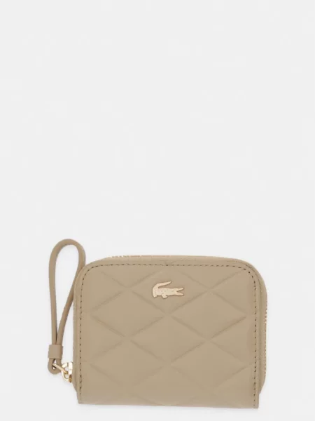 Lacoste portofel pentru femei din piele bej