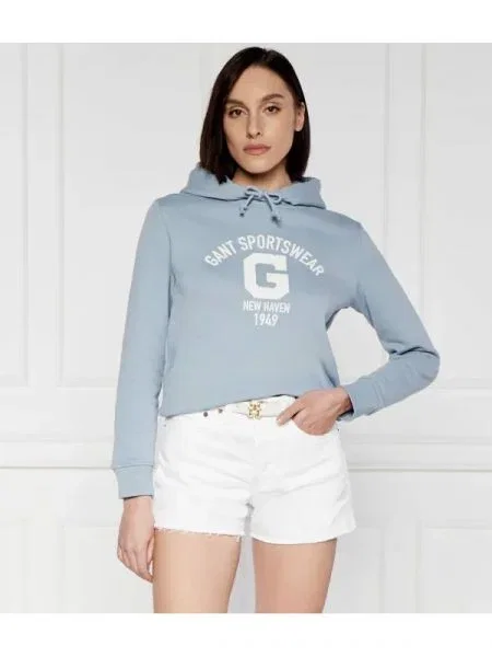 Gant Hanorac | Relaxed fit albastru