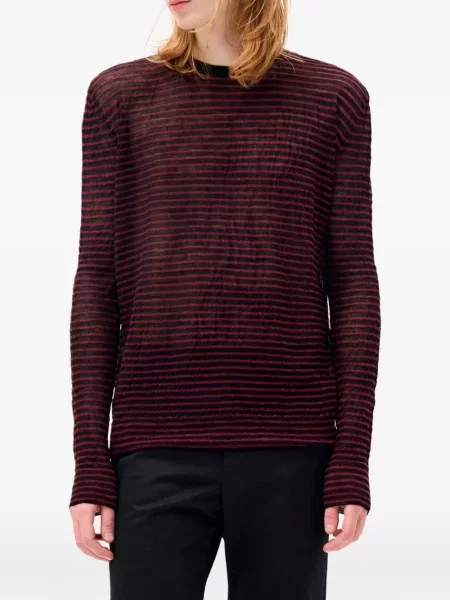 Lung cămașă Ann Demeulemeester de lână negru