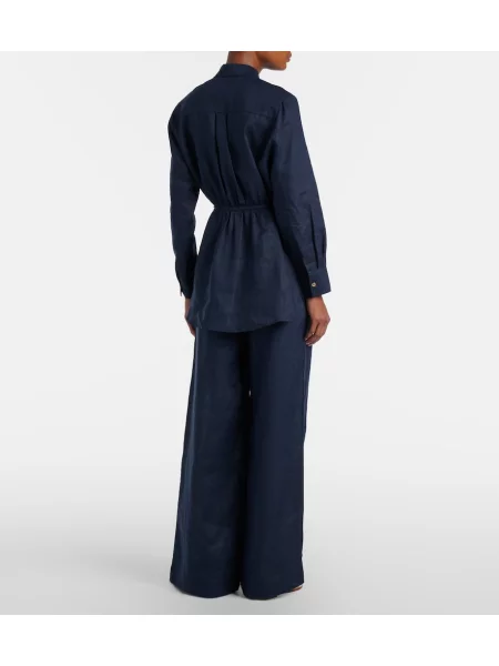 Pantaloni Melissa Odabash de in albastru