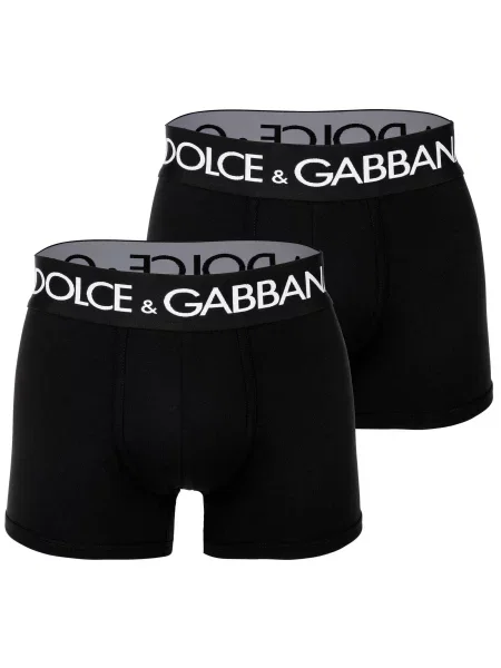 DOLCE & GABBANA Boxerky černá