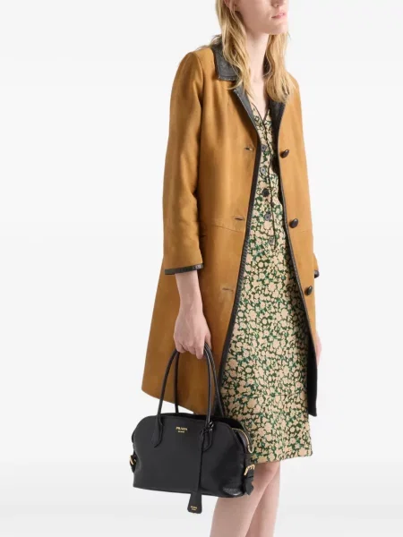 Geantă shopper Prada din piele negru