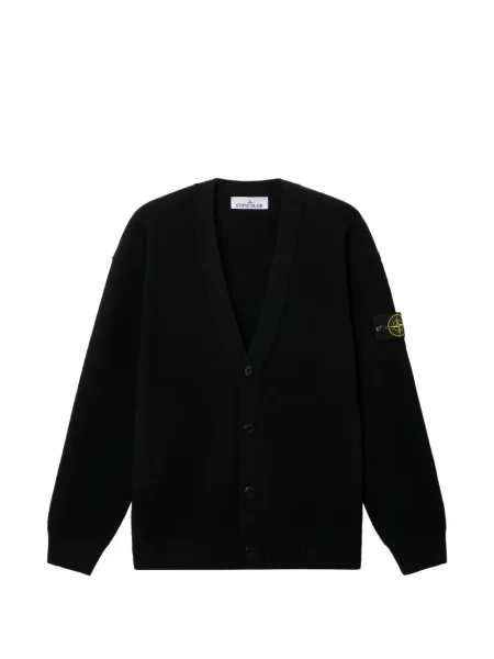 Cardigan Stone Island cu strasuri negru