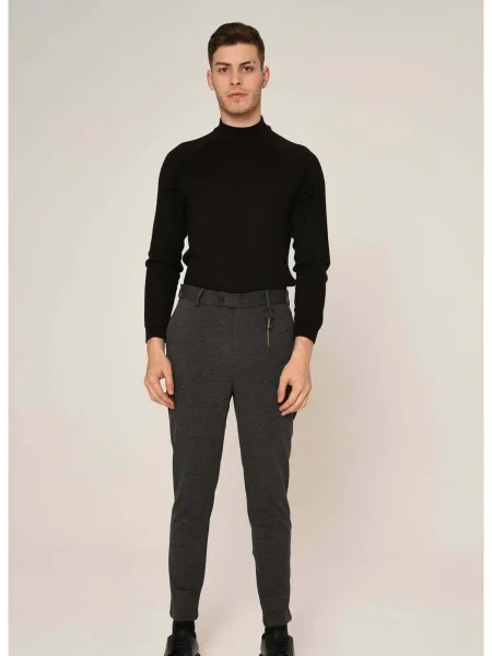 Antioch Kalhoty antracitová