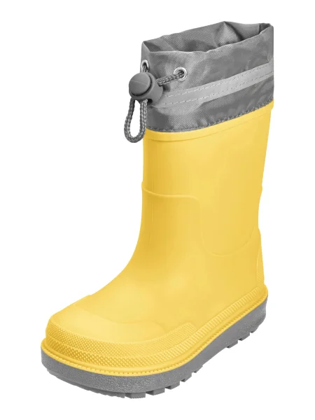 PLAYSHOES Cizme de cauciuc galben gri