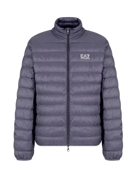 Emporio Armani Geacă de primăvară-toamnă Core Identity închis gri