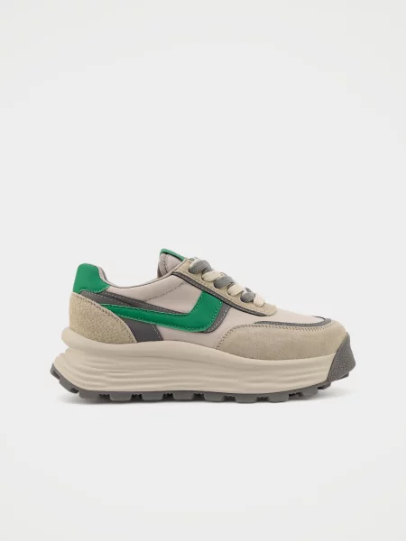 Кожаные кроссовки Urban Trace серые