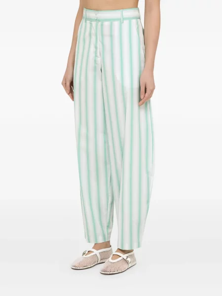 Pantaloni Margaux Lonnberg verde