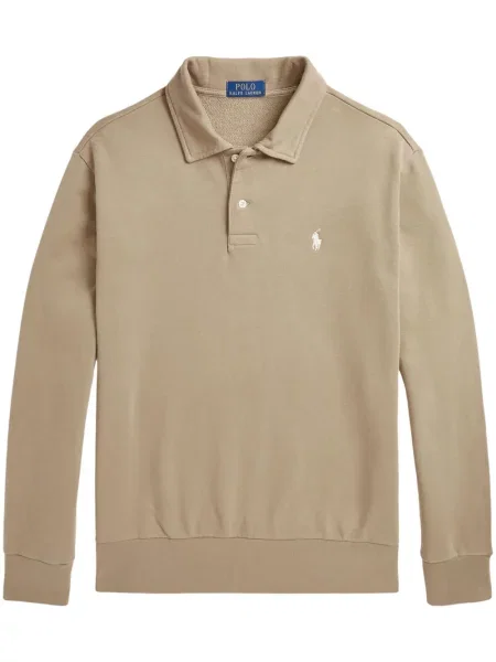 Slip de baie Polo Ralph Lauren cu broderie din piele de căprioară în carouri albastru