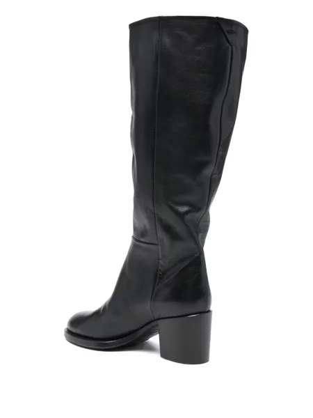 Botine Pantanetti din piele negru