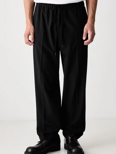 Maison Margiela pantaloni cu lână pentru bărbați