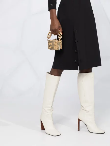 Cu centură rochie Alberta Ferretti negru