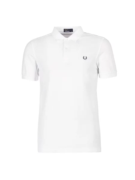 Polo majica Fred Perry s kratkimi rokavi bela