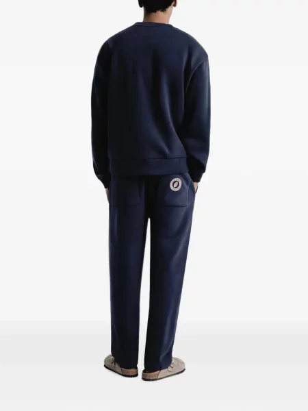 Pantaloni Sweet Pants alergare cu cordon albastru