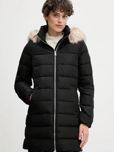 Tommy Hilfiger kurtka puchowa zimowa czarny
