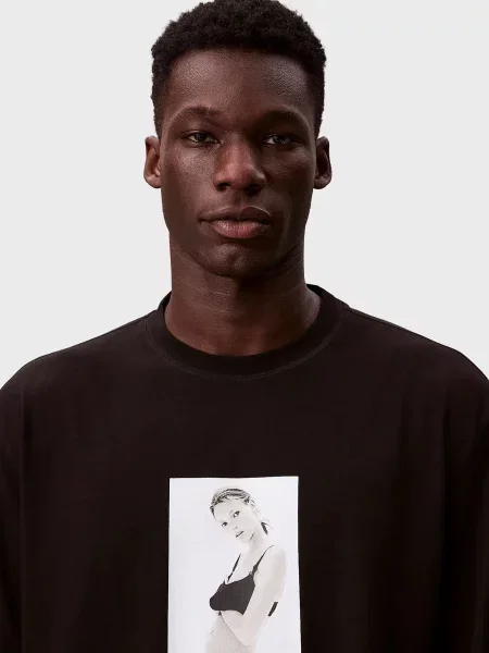 Класичний лонгслів Calvin Klein чорний