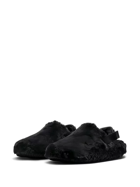 Papuci tip mules Nike negru