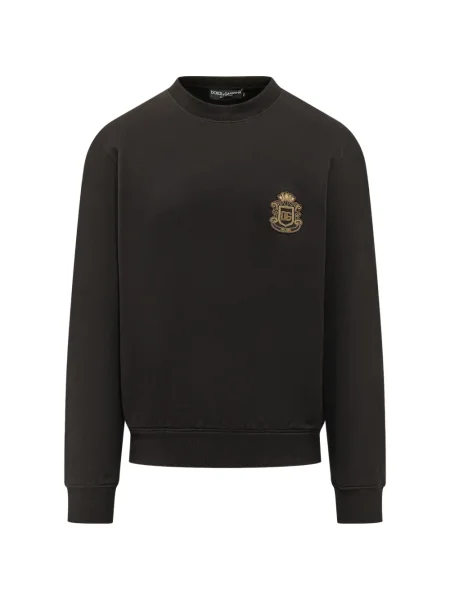 Hanorac Dolce & Gabbana cu aplicații negru