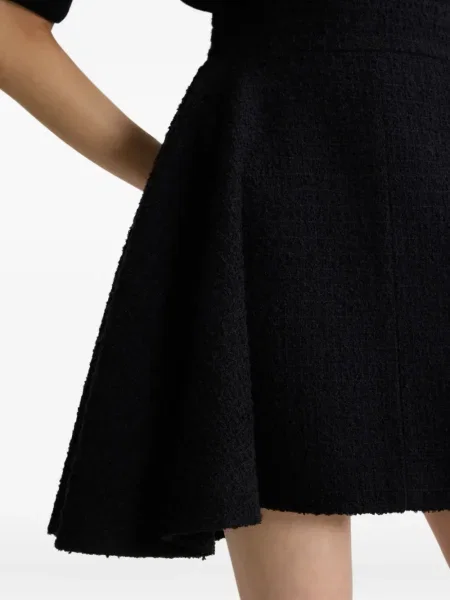Fustă Patou din tweed negru