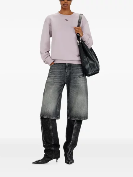 Hanorac Diesel cu broderie violet