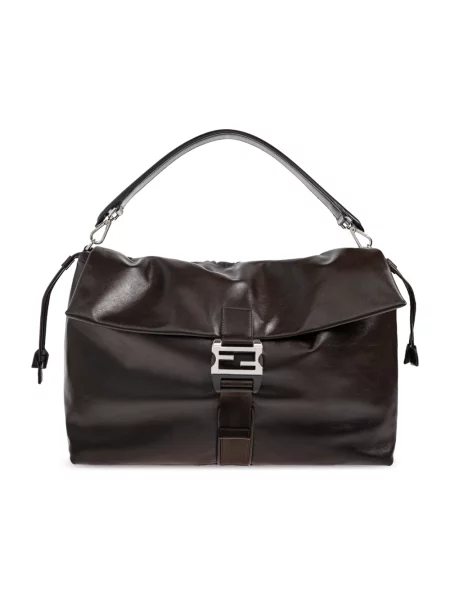 Torba crossbody Fendi brązowa