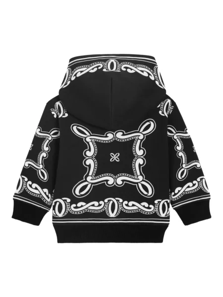 Bluza z kapturem dziecięca Dolce And Gabbana czarna