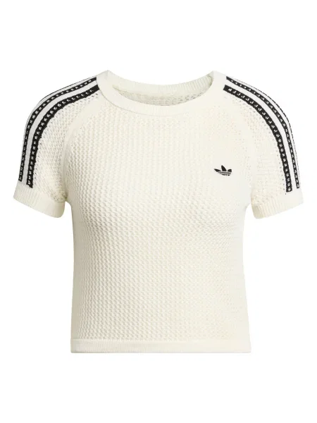 ADIDAS ORIGINALS Pulover Cali negru / lână alb