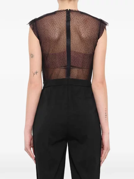 Salopetă Lanvin fără mâneci negru