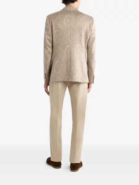 Geacă Etro cu model paisley din jacard