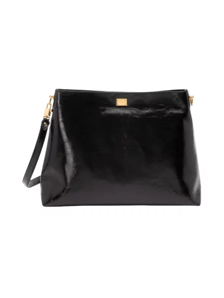 Torebka Dolce And Gabbana skórzana czarna