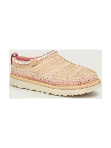 UGG Mules încălțăminte W TASMAN MEADOW | piele întoarsă bej
