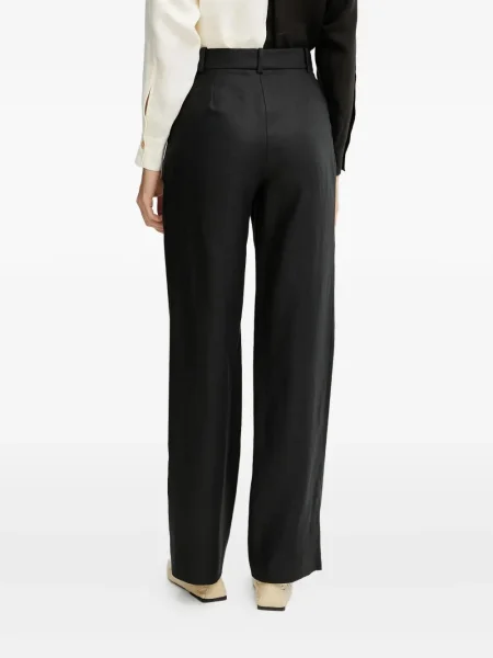 Pantaloni Luisa Spagnoli de in plisate negru