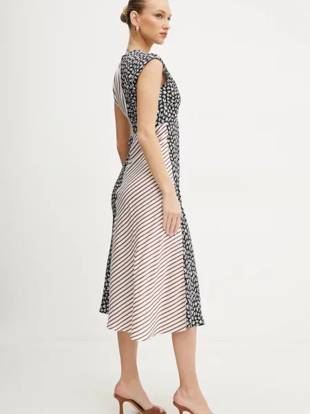 Marella rochie SCOPA mini evazati negru