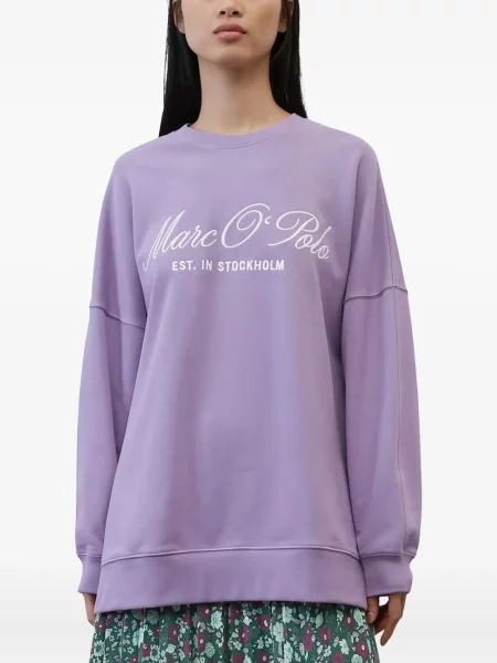 Hanorac Marc O'polo cu broderie violet
