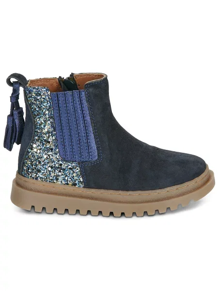 Botine copii Shoo Pom albastru