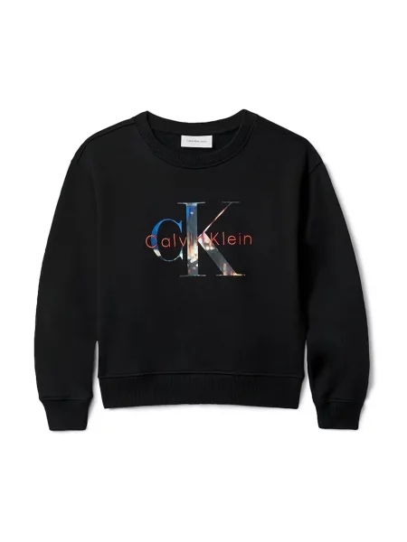 Calvin Klein Jeans Dětská mikina černá