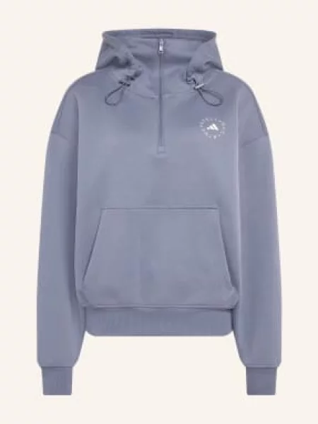 Adidas By Stella Mccartney Bluza Z Kapturem Adidas By Stella Mccartney grau szara
