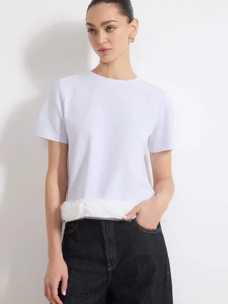 Trendyol Tricou alb